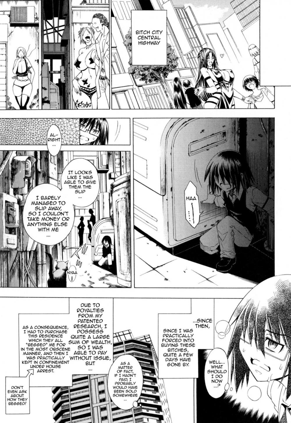 Hentai Manga Comic-Here is a Bitch Street-Chapter 4-7